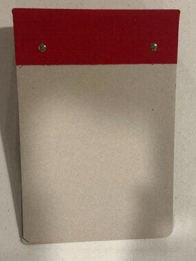 NEW American Crafts Modern Album Red Customizable D-Ring Album 6" x 6"